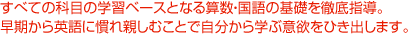 ���ׂẲȖڂ̊w�K�x�[�X�ƂȂ�Z���E����̊�b��O��w���B��������p��Ɋ���e���ނ��ƂŎ�������w�Ԉӗ~���Ђ��o���܂��B